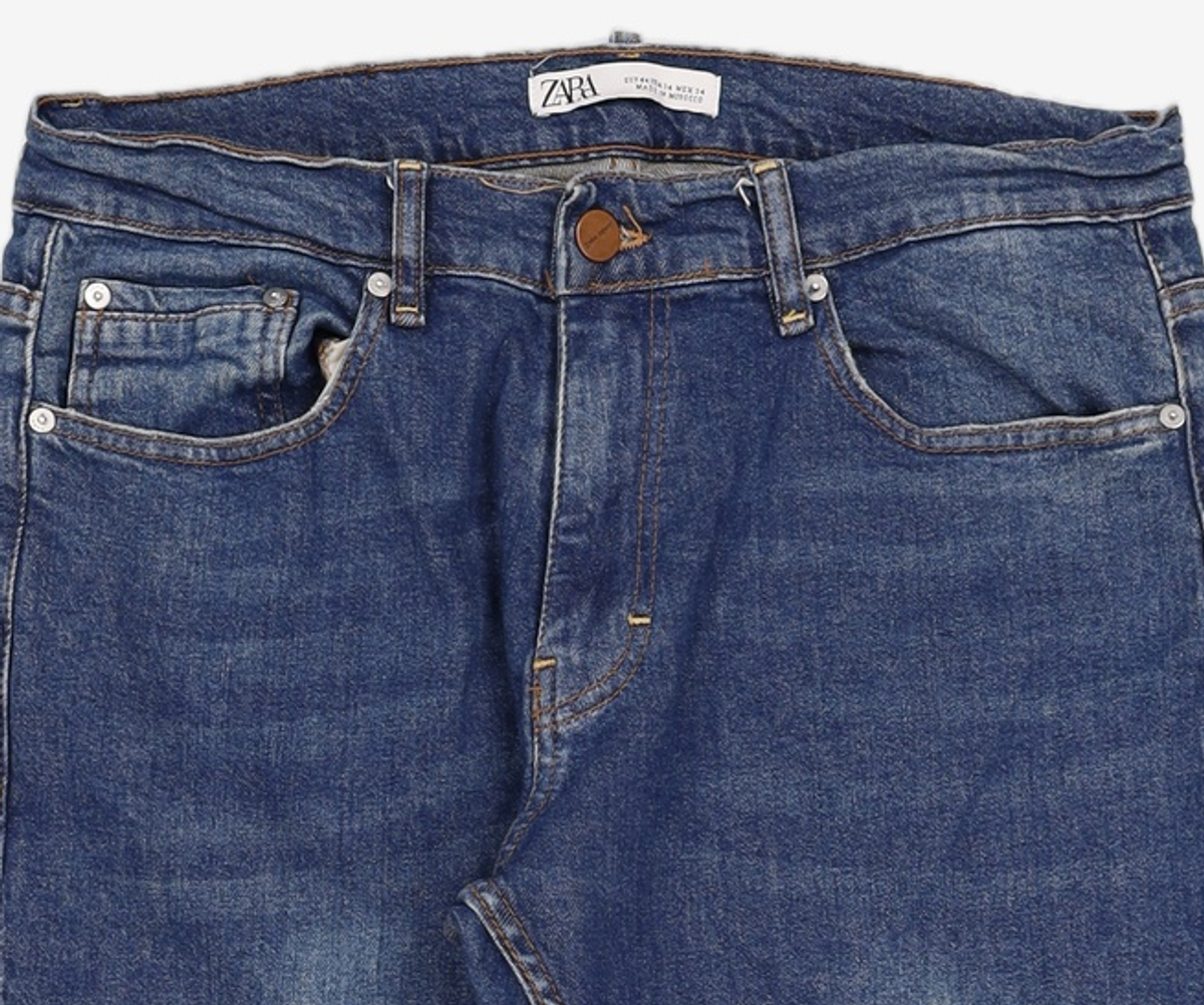 자라(ZARA) 청/데님 팬츠 34