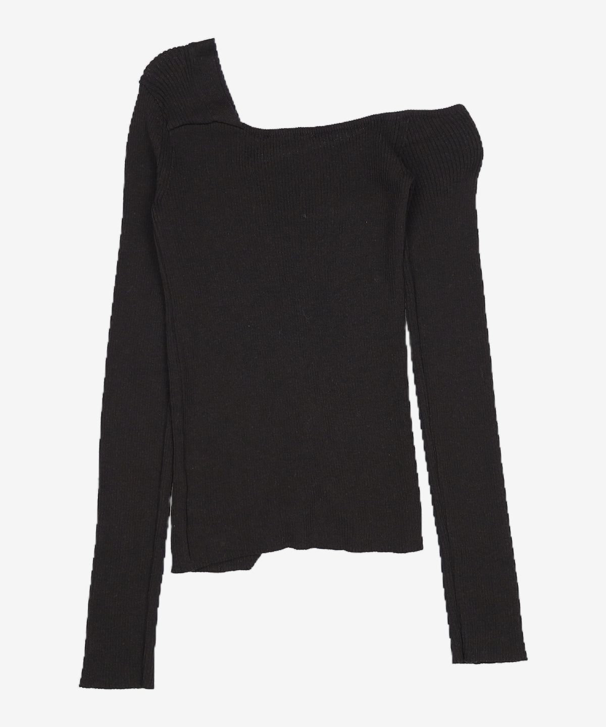 다이애그널(DIAGONAL) ONE OFF SHOULDER KNIT (ivory) S