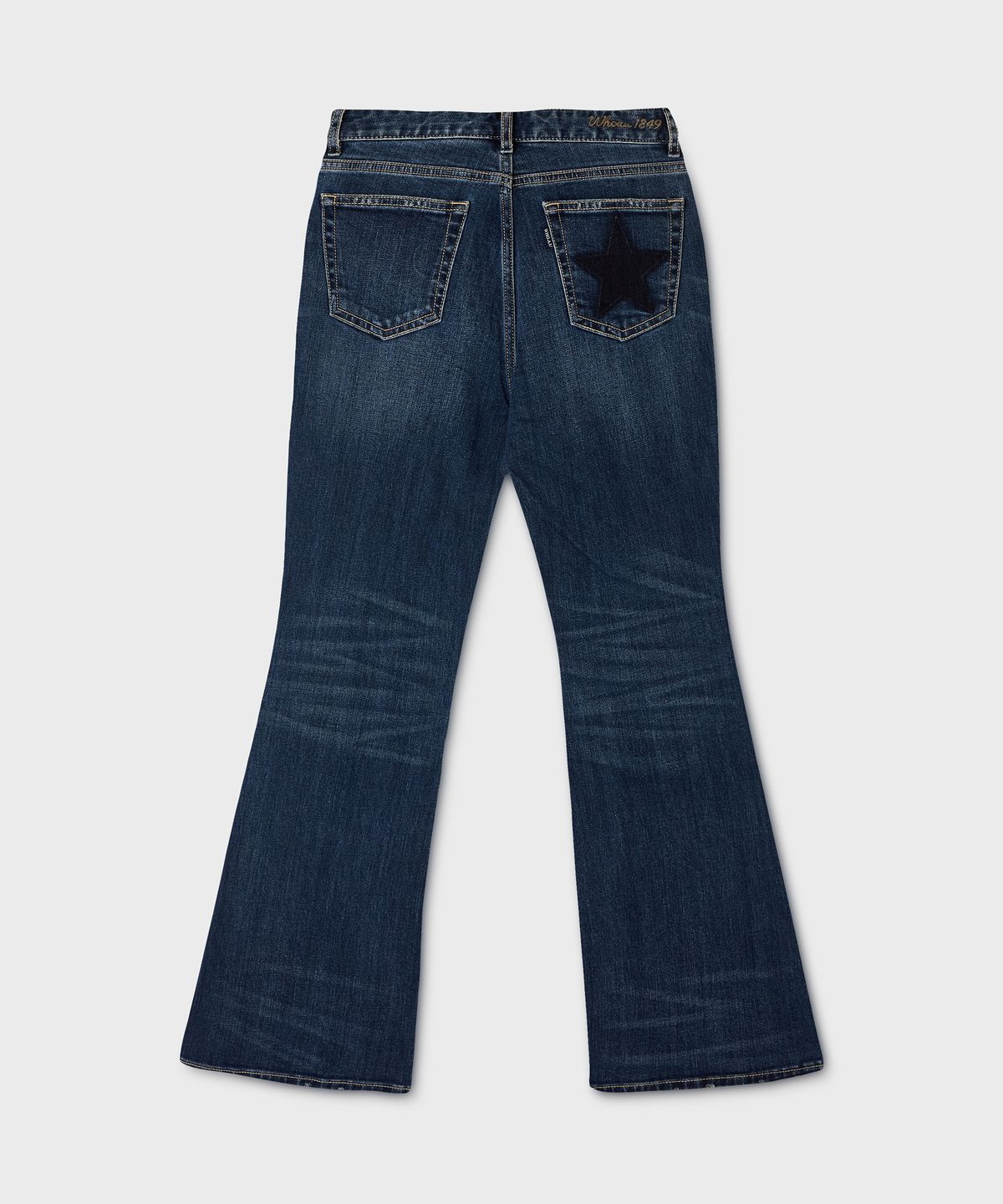 후아유(WHO.A.U) Vintage Washing Slim Bootscut Denim (F) / WHTJG3881F