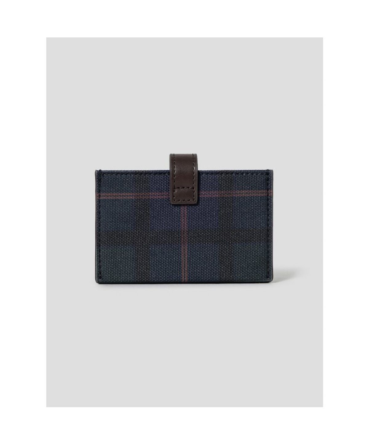 빈폴 액세서리(BEANPOLE ACCESSORY) 체크 아코디언 지갑  그린