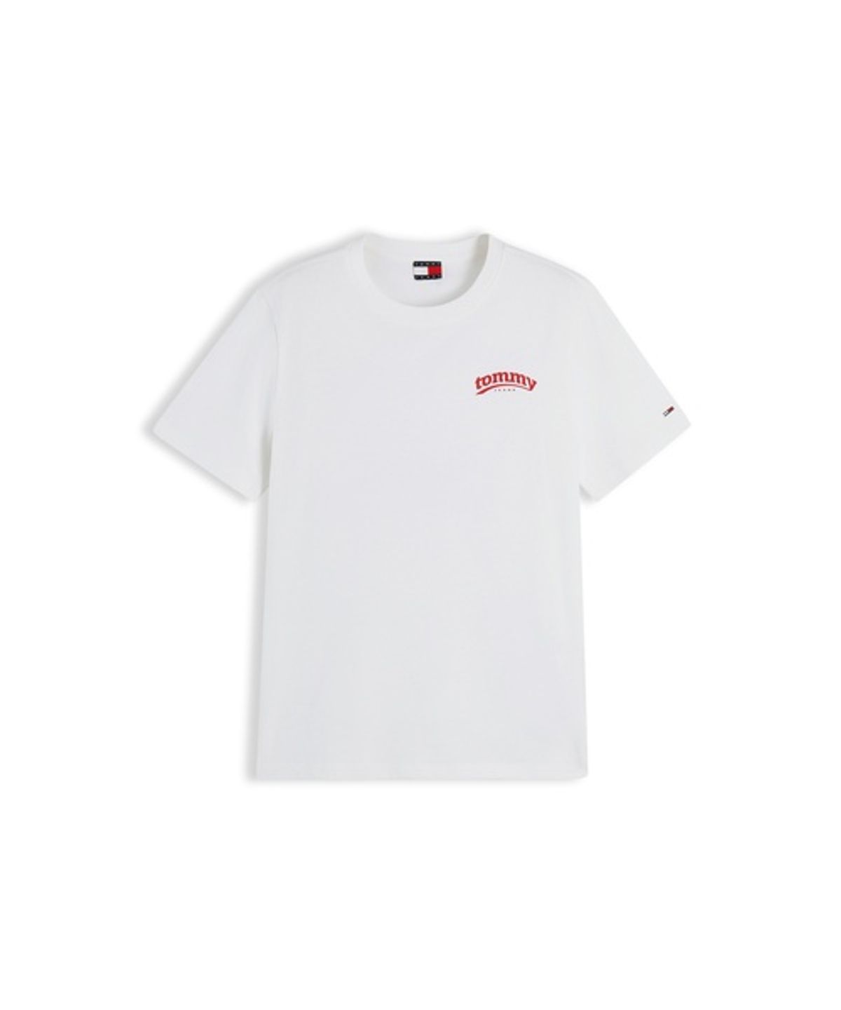 타미진스(TOMMY JEANS) 릴렉스 핏 노벨티 티셔츠 (T32G7TTO27TWT1YBH)