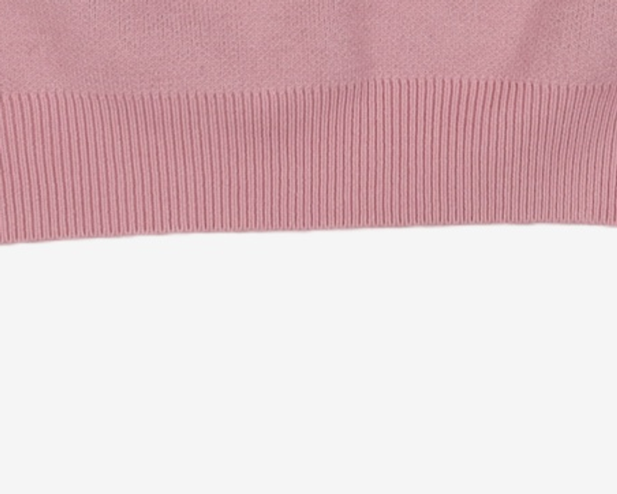 유희(YOUHEE) YOUHEE LETTERING PULLOVER KNIT PINK FREE