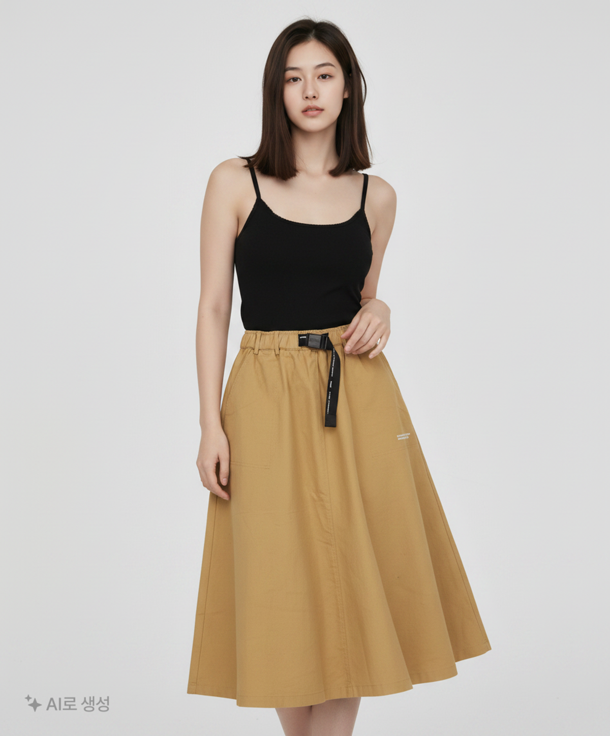 아웃도어 프로덕츠(OUTDOOR PRODUCTS) 벨티드 롱 스커트 19FW BELTED L SKIRT M