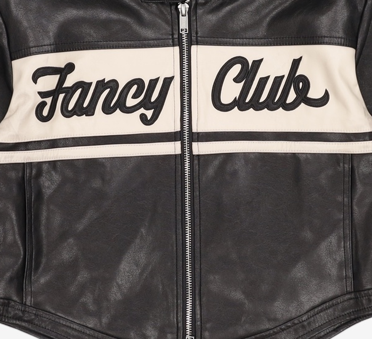 팬시클럽(FANCY CLUB) 레더/라이더스 재킷 XS