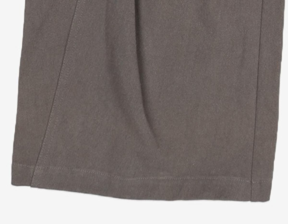 미세키서울(MISEKI SEOUL) Pocket pintuck wide pants CHARCOAL 1