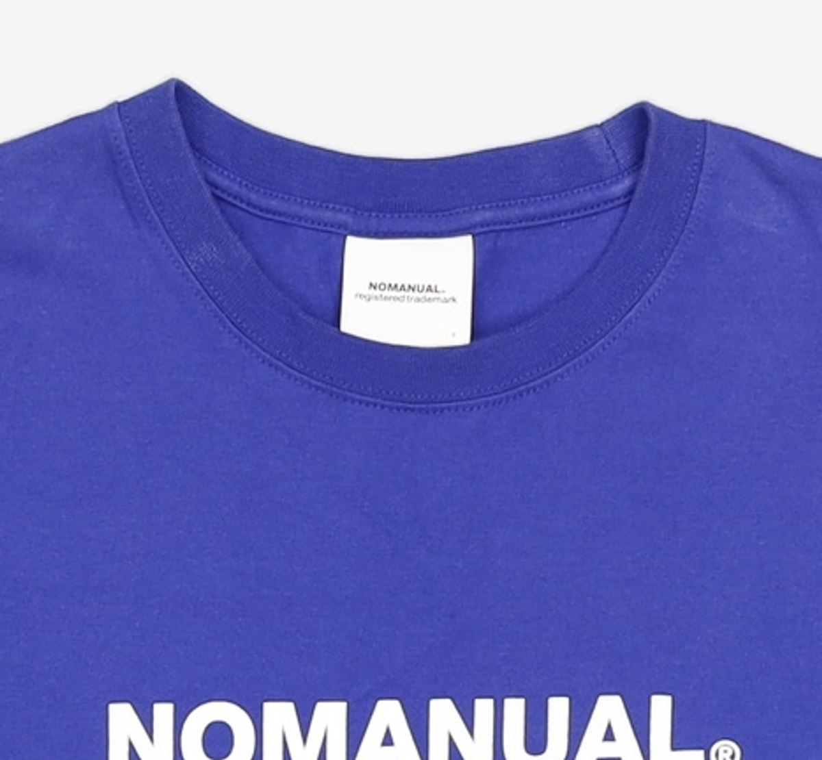 노매뉴얼(NOMANUAL) B.TM T-SHIRT - BLACK S