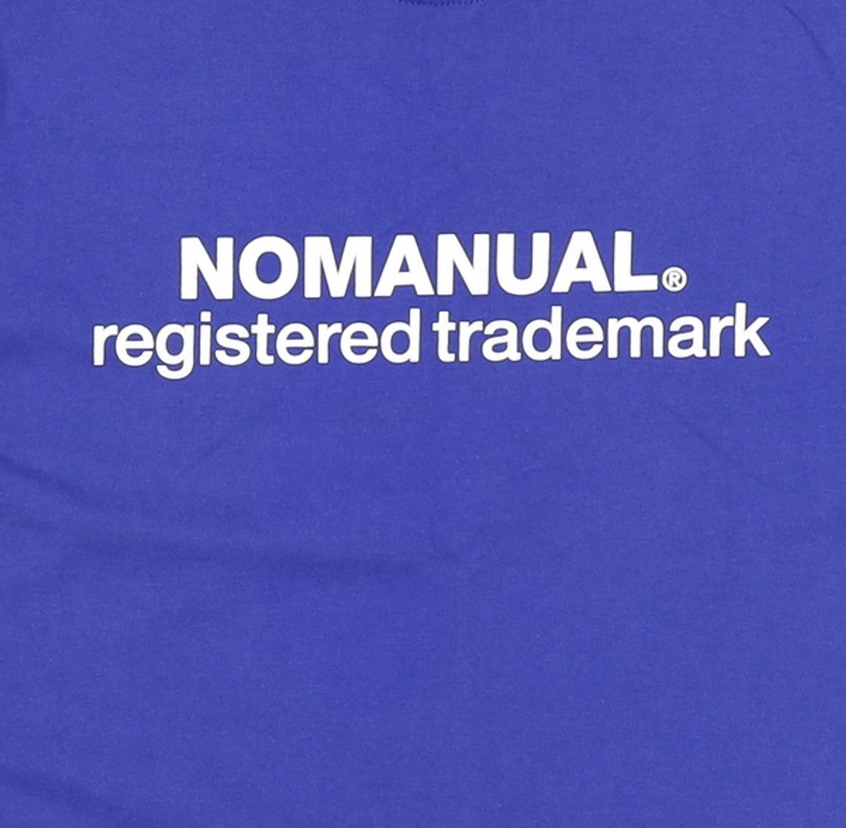 노매뉴얼(NOMANUAL) B.TM T-SHIRT - BLACK S
