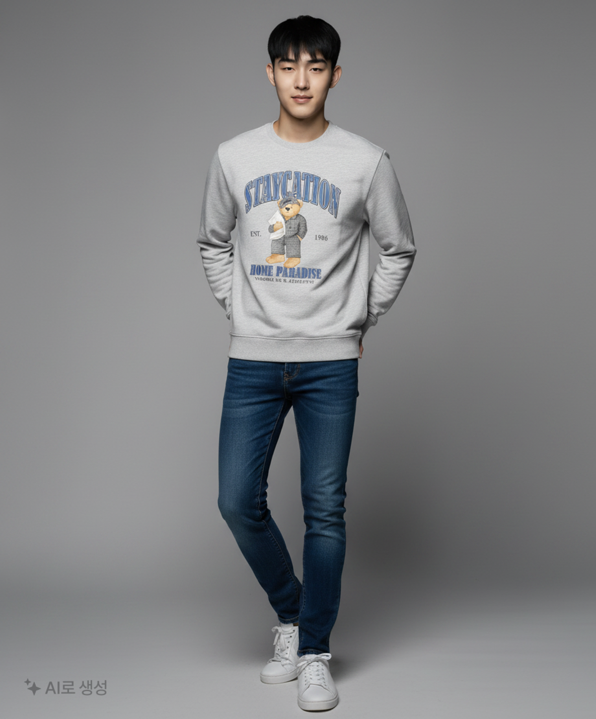스파오 프렌즈(SPAO FRIENDS) 맨투맨/스웨트셔츠 S