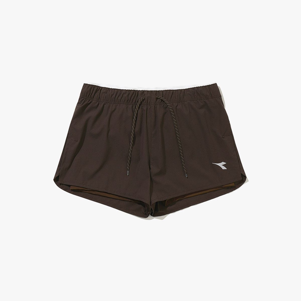 디아도라(diadora) 플루이드 러닝 쇼츠 우먼 BROWN