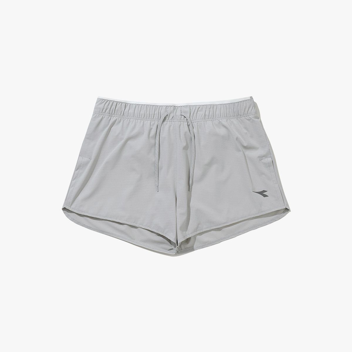 디아도라(diadora) 플루이드 러닝 쇼츠 우먼 LIGHT GREY
