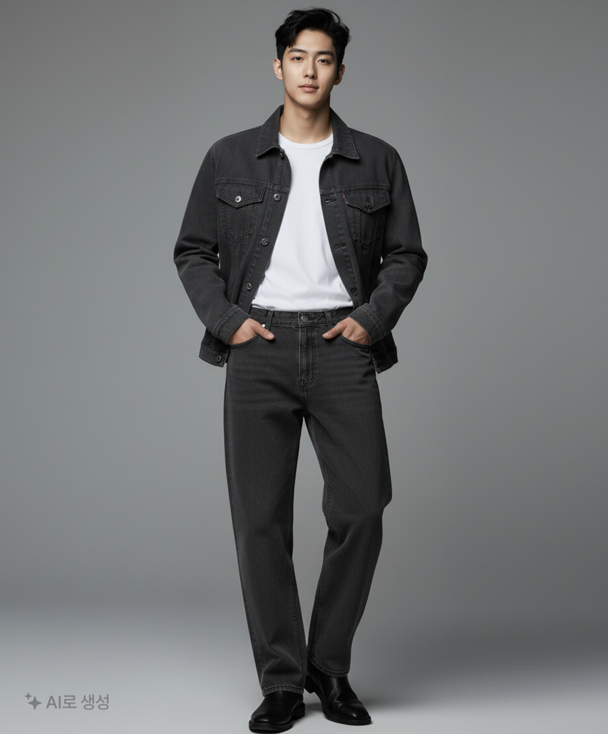 스파오(SPAO) 청/데님 팬츠 90