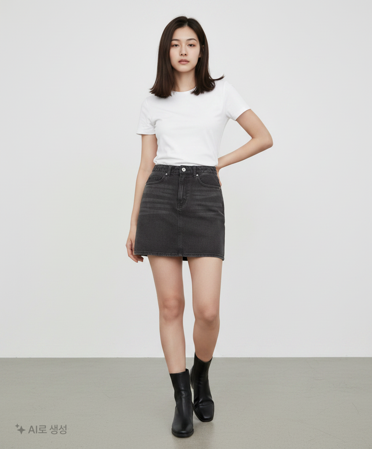 무신사 스탠다드(MUSINSA STANDARD) 미니스커트 L