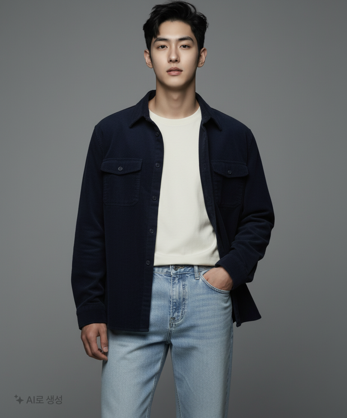 브랜디드(BRANDED) 청/데님 팬츠 28