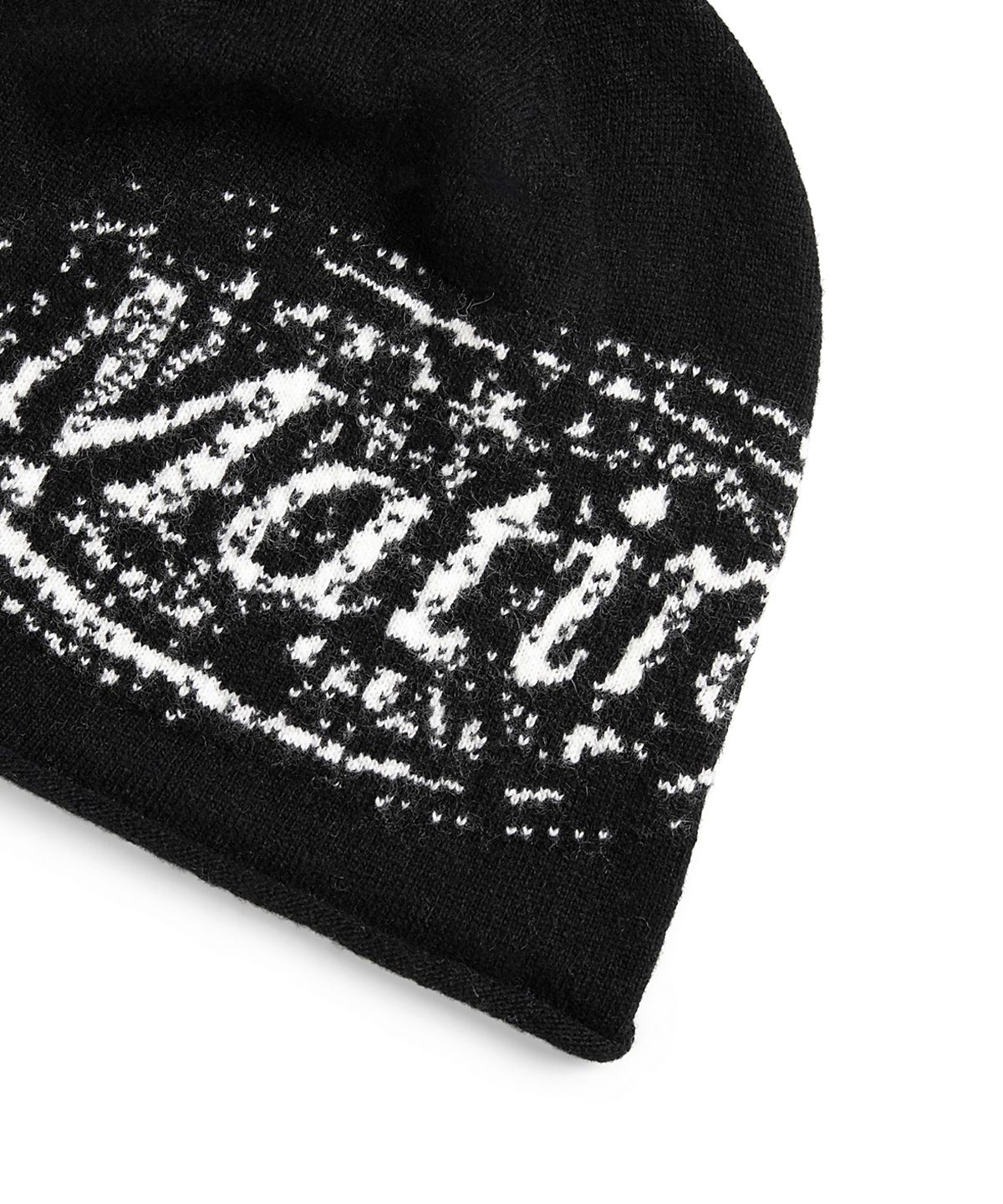 마뗑킴(MATIN KIM) MATIN STAMP BEANIE IN BLACK