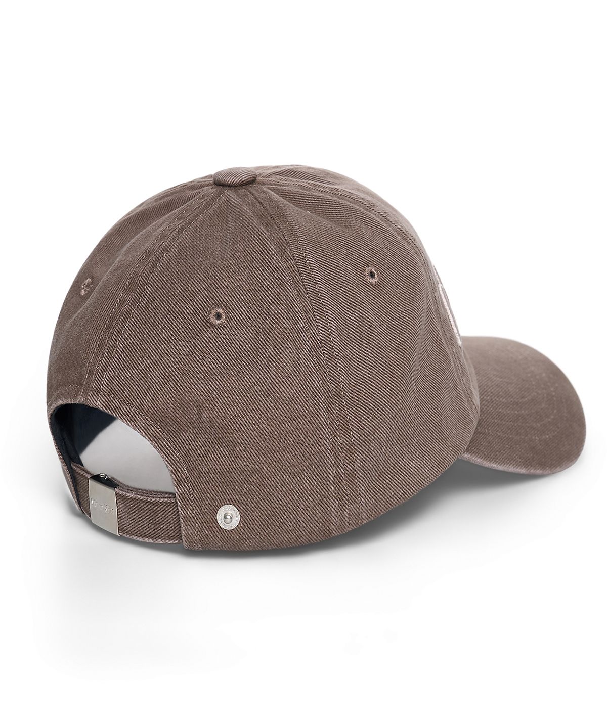 마뗑킴(MATIN KIM) LOGO SCRIPT BALL CAP IN BROWN