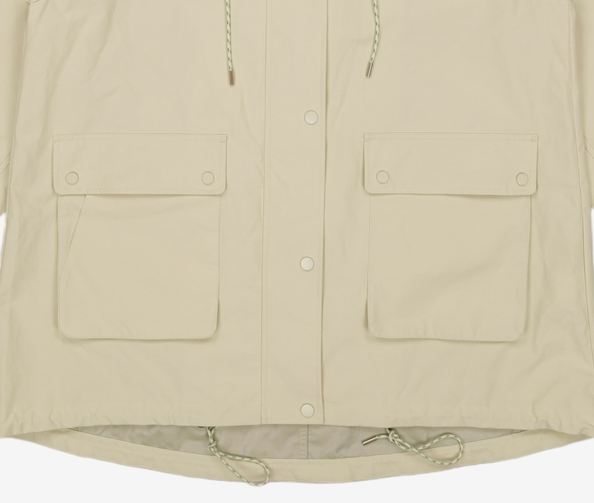 락피쉬웨더웨어(ROCKFISH WEATHERWEAR) 3-LAYER SHELL WEATHER COAT - BEIGE S