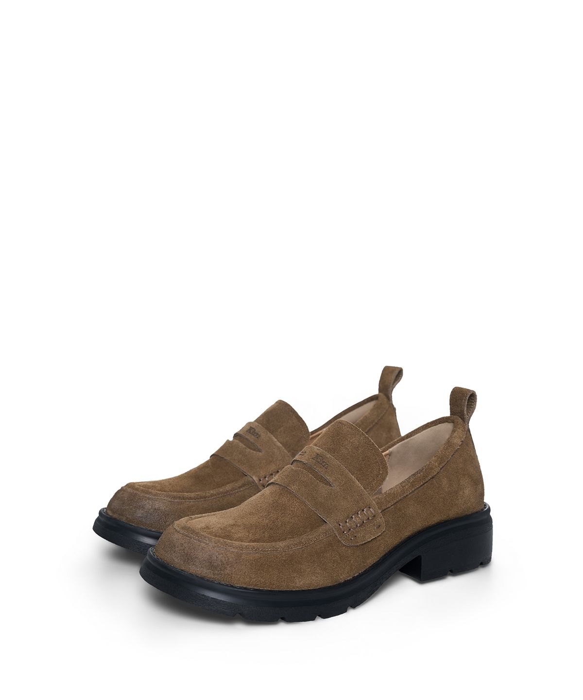마뗑킴(MATIN KIM) MATIN SLOUCH LOAFER IN KHAKI