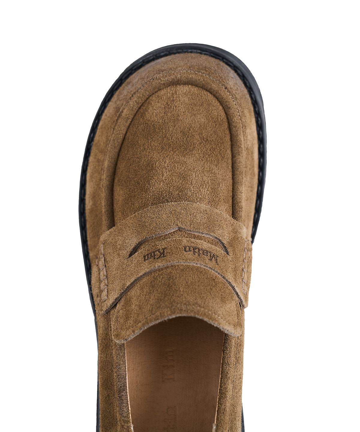 마뗑킴(MATIN KIM) MATIN SLOUCH LOAFER IN KHAKI