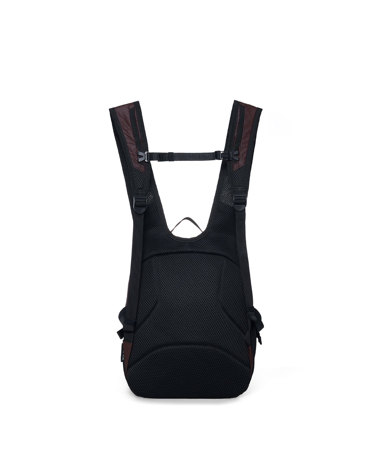 마뗑킴(MATIN KIM) MULTI-POCKET LITE MINI BACKPACK IN DARK BROWN