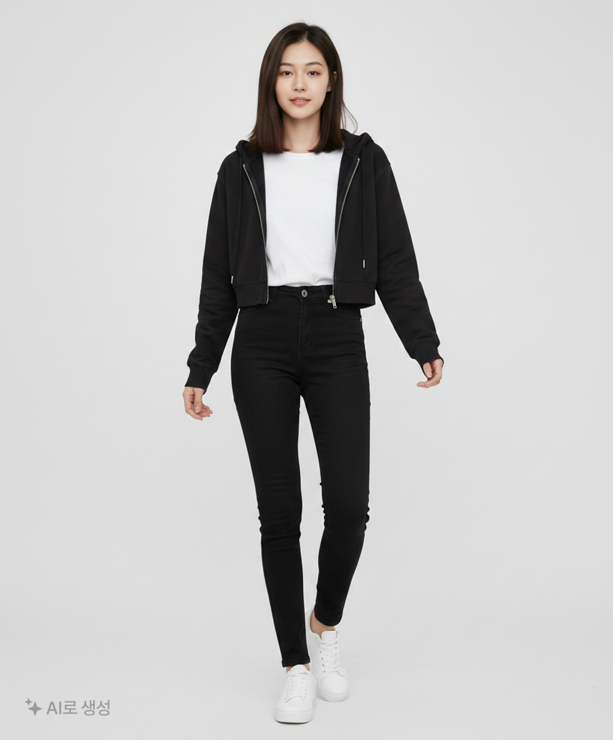 무신사 스탠다드(MUSINSA STANDARD) 후드 집업 XS