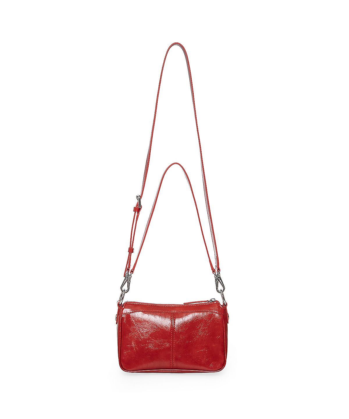 마뗑킴(MATIN KIM) BIKER TWO-WAY MINI BAG IN RED