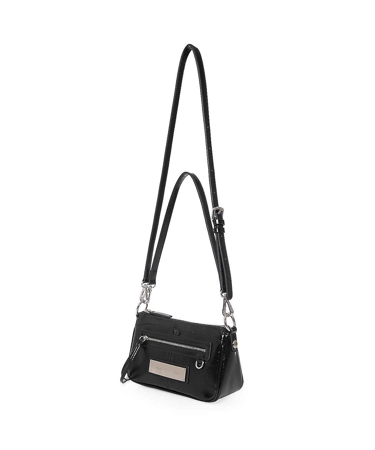 마뗑킴(MATIN KIM) BIKER TWO-WAY MINI BAG IN BLACK