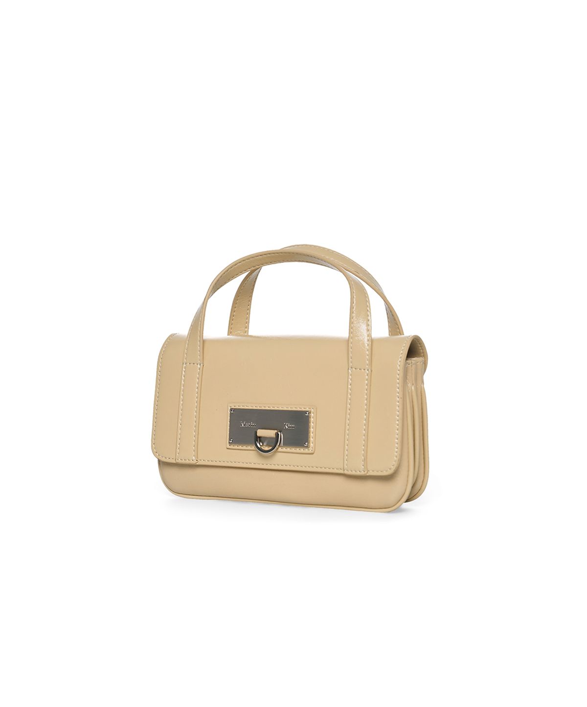 마뗑킴(MATIN KIM) MULTI-POCKET MINI CROSS BAG IN LIGHT YELLOW