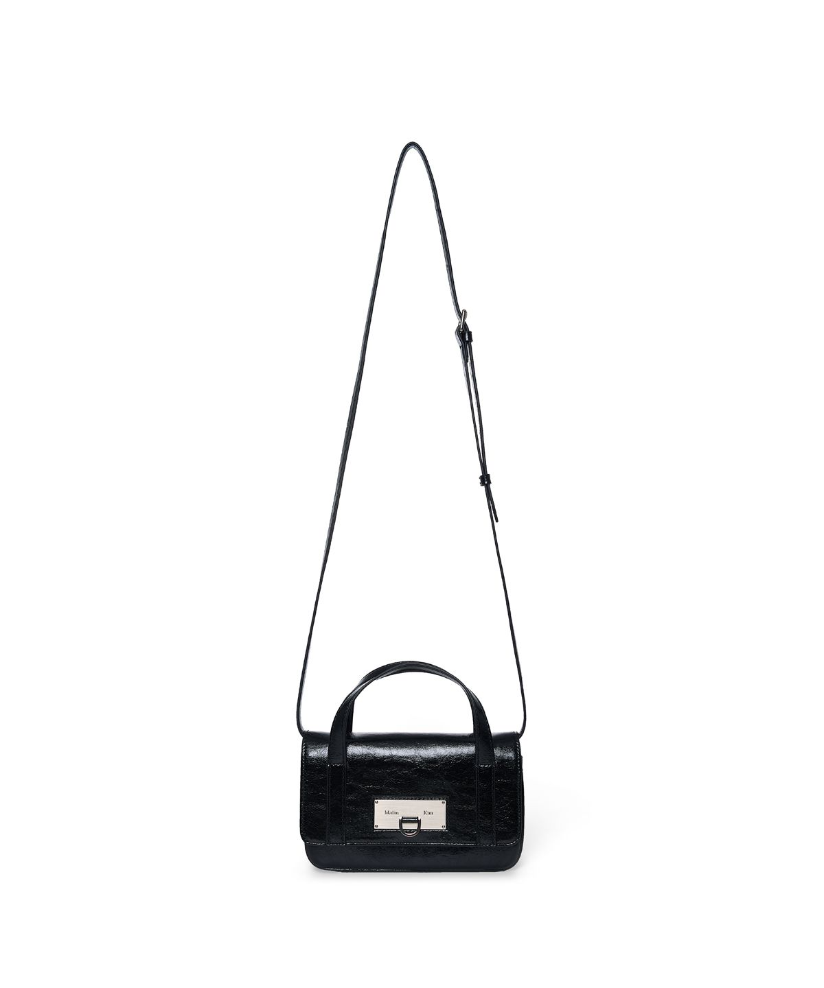 마뗑킴(MATIN KIM) MULTI-POCKET MINI CROSS BAG IN BLACK