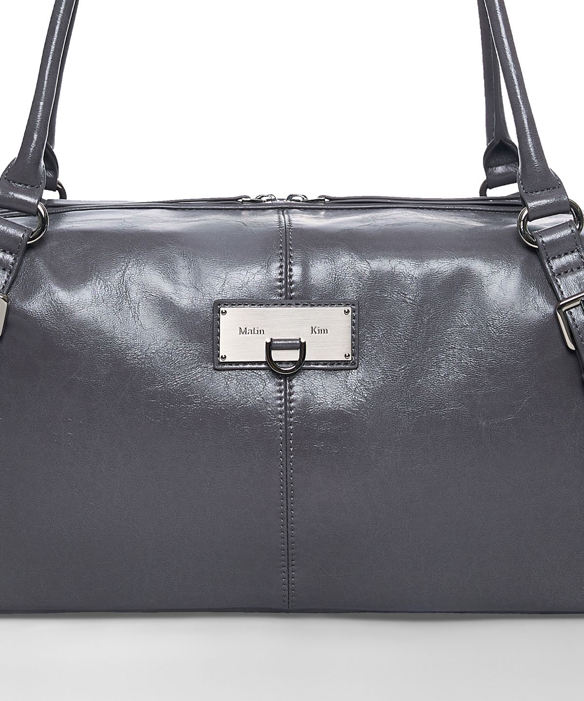 마뗑킴(MATIN KIM) MATIN SOFT FORM BOWLING BAG IN GREY