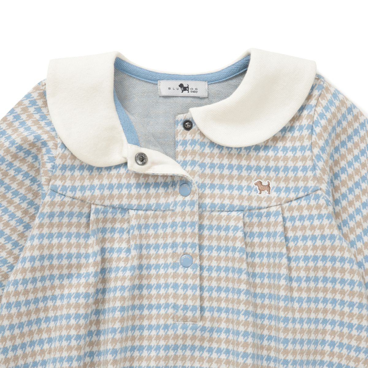 블루독 베이비(BLUEDOGBABY) 베베 자카드 바디수트 (46A13-604-01)