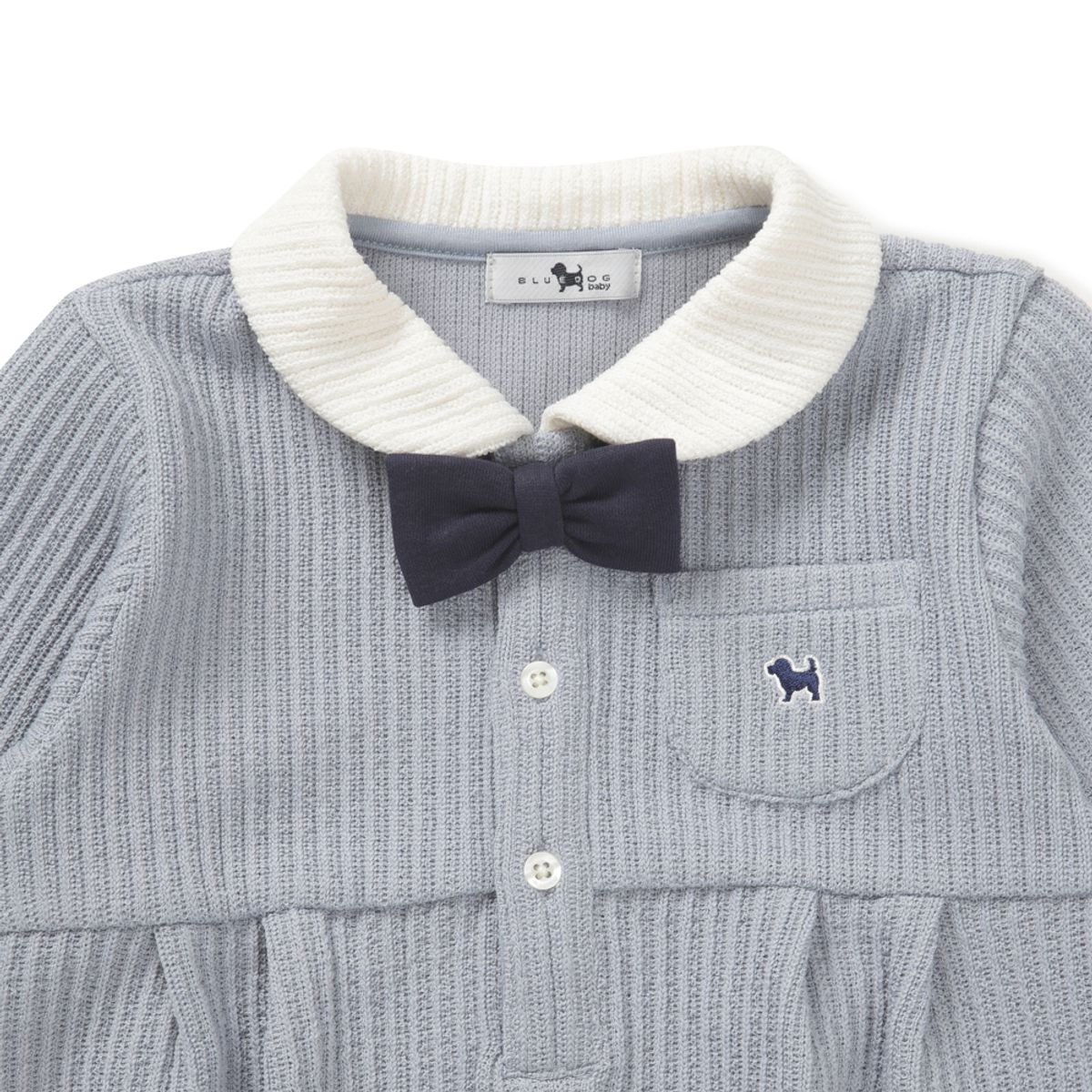 블루독 베이비(BLUEDOGBABY) 베이비 클래식 바디수트 (46A13-604-07)