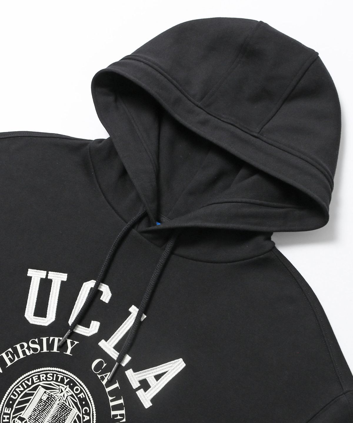 유씨엘에이(UCLA) 여성 UCLA 캠퍼스 시그니처 아치 로고 후드티[BLACK](UCRLTK2)