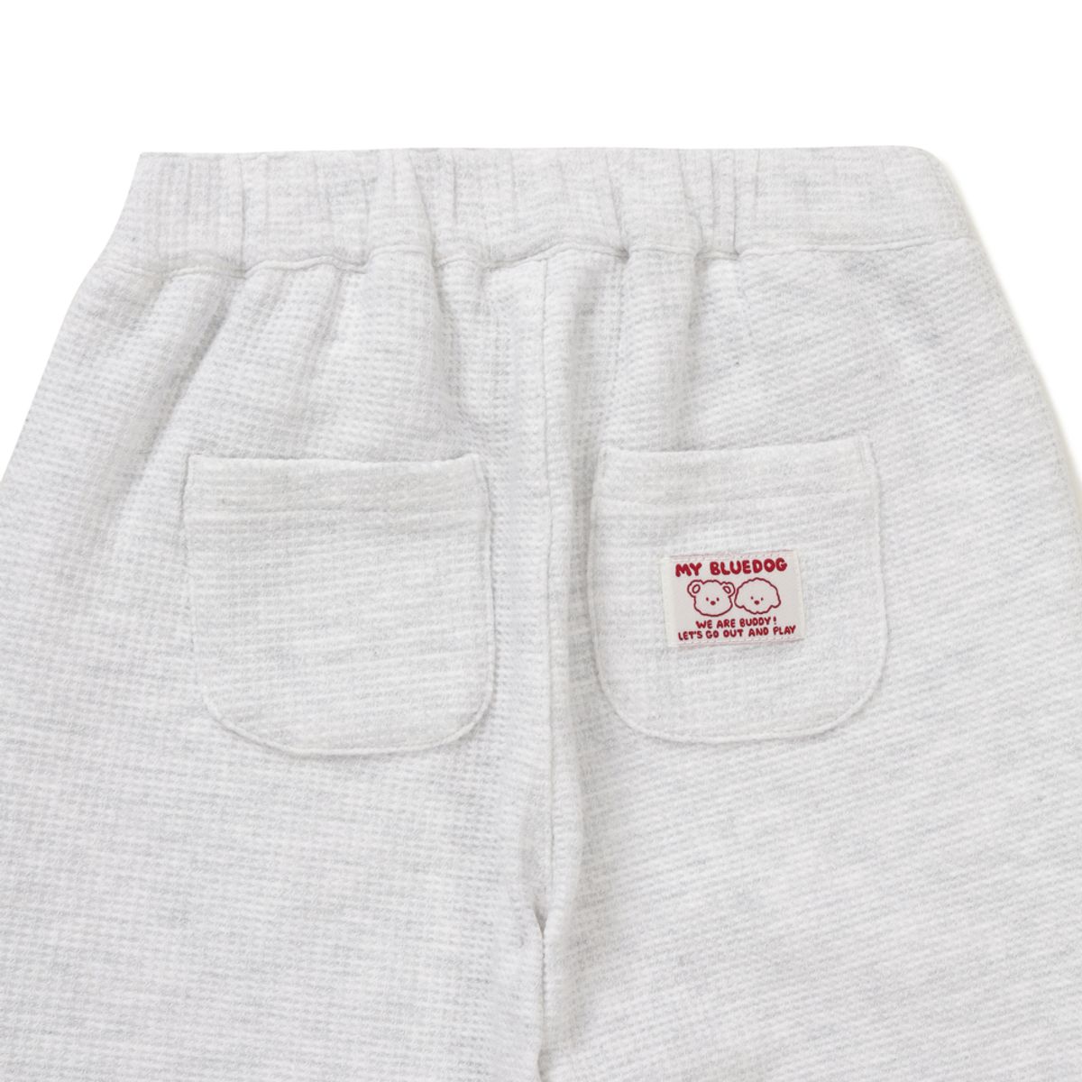 블루독 베이비(BLUEDOGBABY) 데일리와플스웨트팬츠 (46A14-415-01)