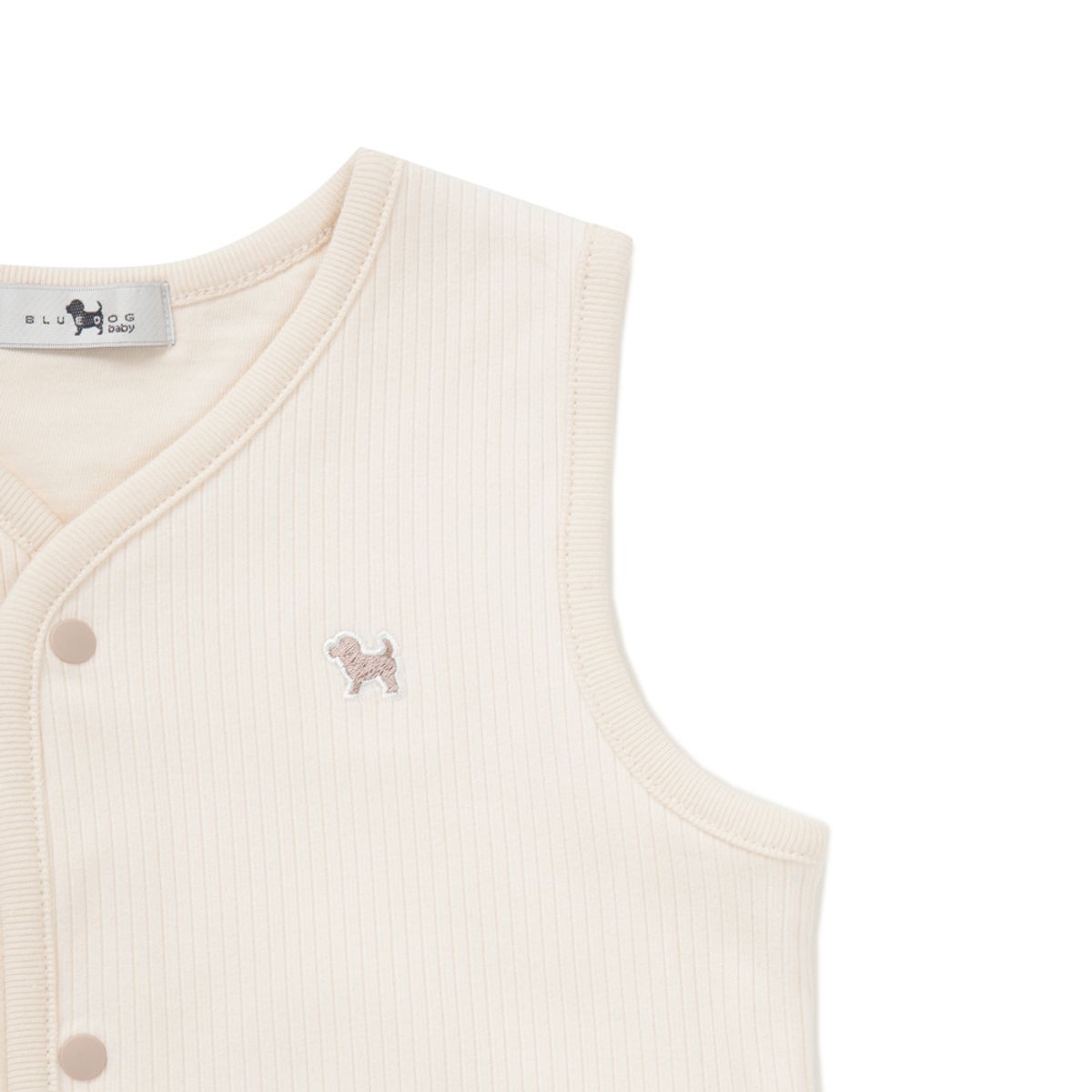 블루독 베이비(BLUEDOGBABY) 말랑포포캐릭터VEST (46A70-030-06)
