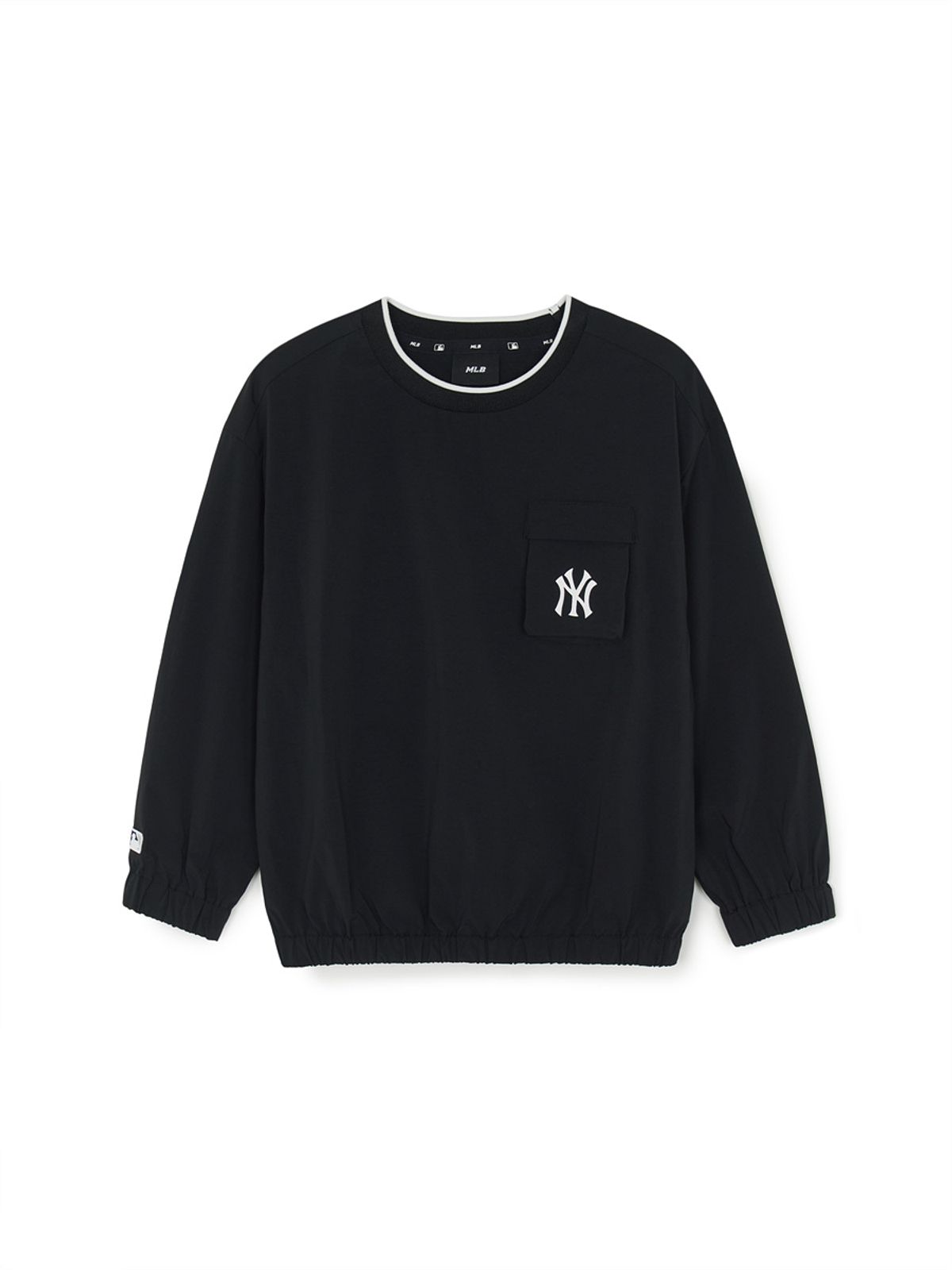 엠엘비 키즈(MLB KIDS) 베이직 우븐 맨투맨 3P 세트 NY (Black)