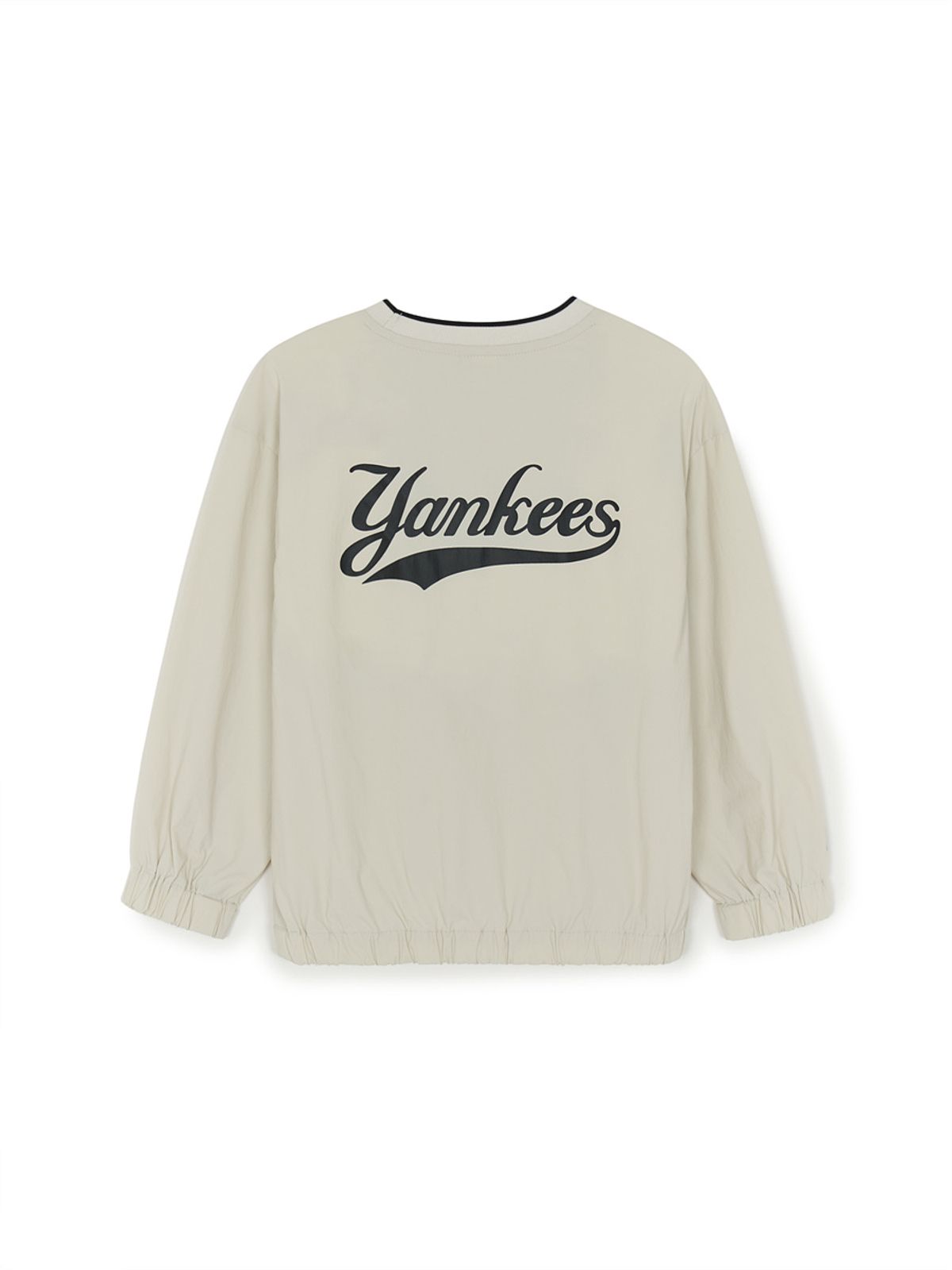 엠엘비 키즈(MLB KIDS) 베이직 우븐 맨투맨 3P 세트 NY (Mg.Cream)