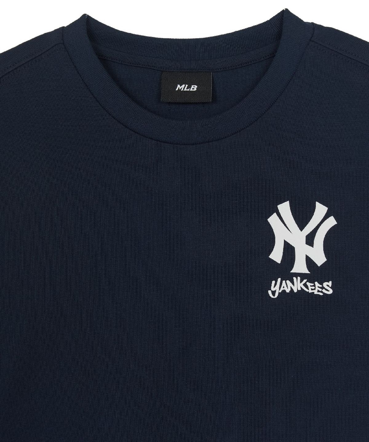 엠엘비 키즈(MLB KIDS) 스트릿 스트라이프 레이어드 티셔츠 NY (Navy)