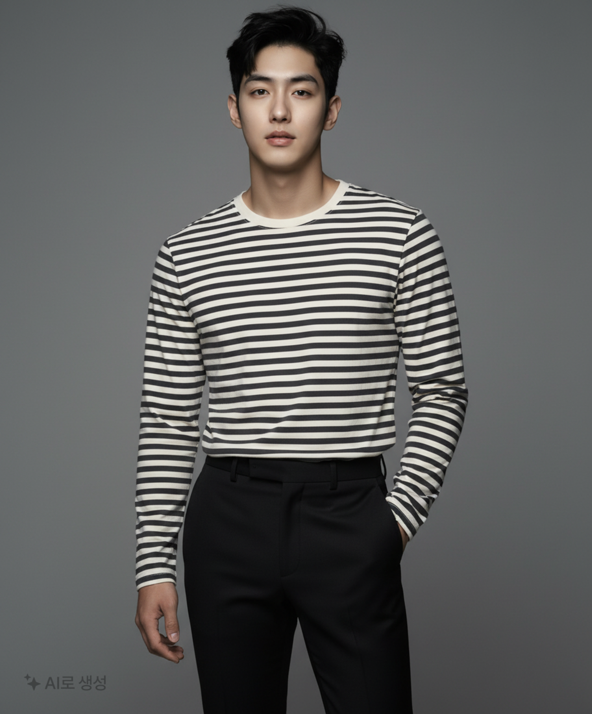 스파오(SPAO) 긴소매 티셔츠 S