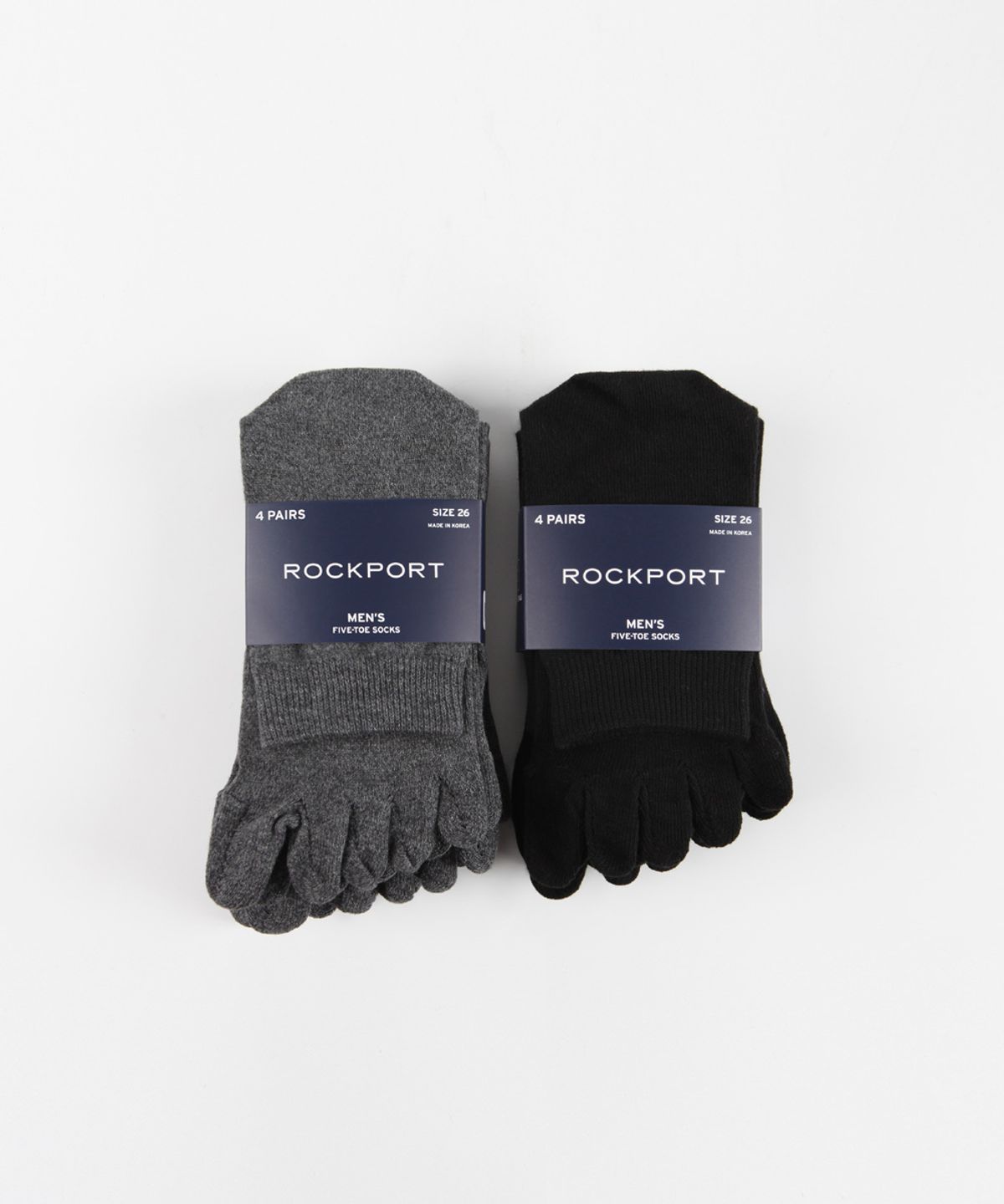 락포트 양말(ROCKPORTSOCKS) 데오드란트 발가락 양말 4팩(PACK)