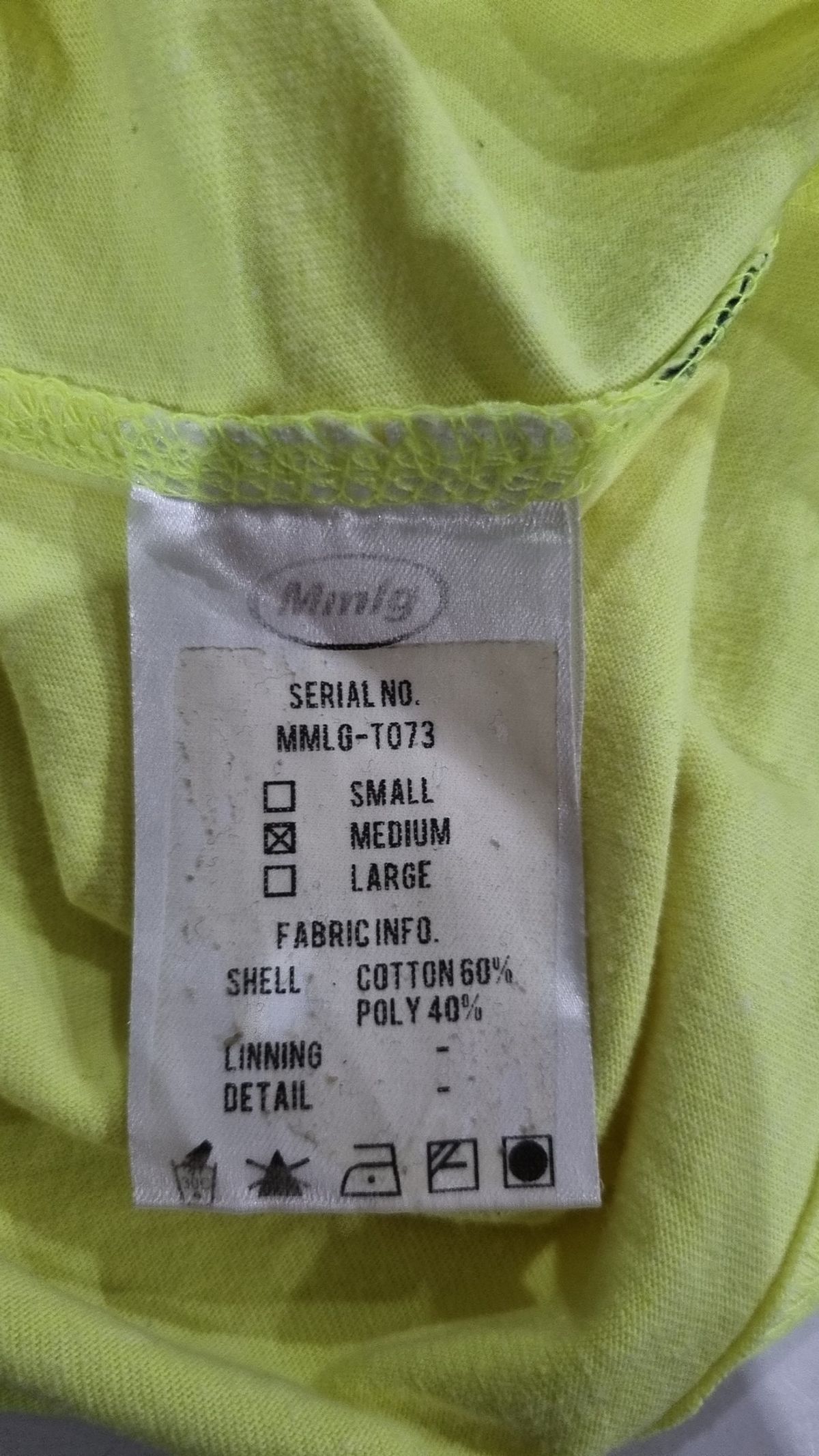 엠엠엘지(MMLG) [Mmlg] EMEMELGEⓤ HF-T (NEON YELLOW) M