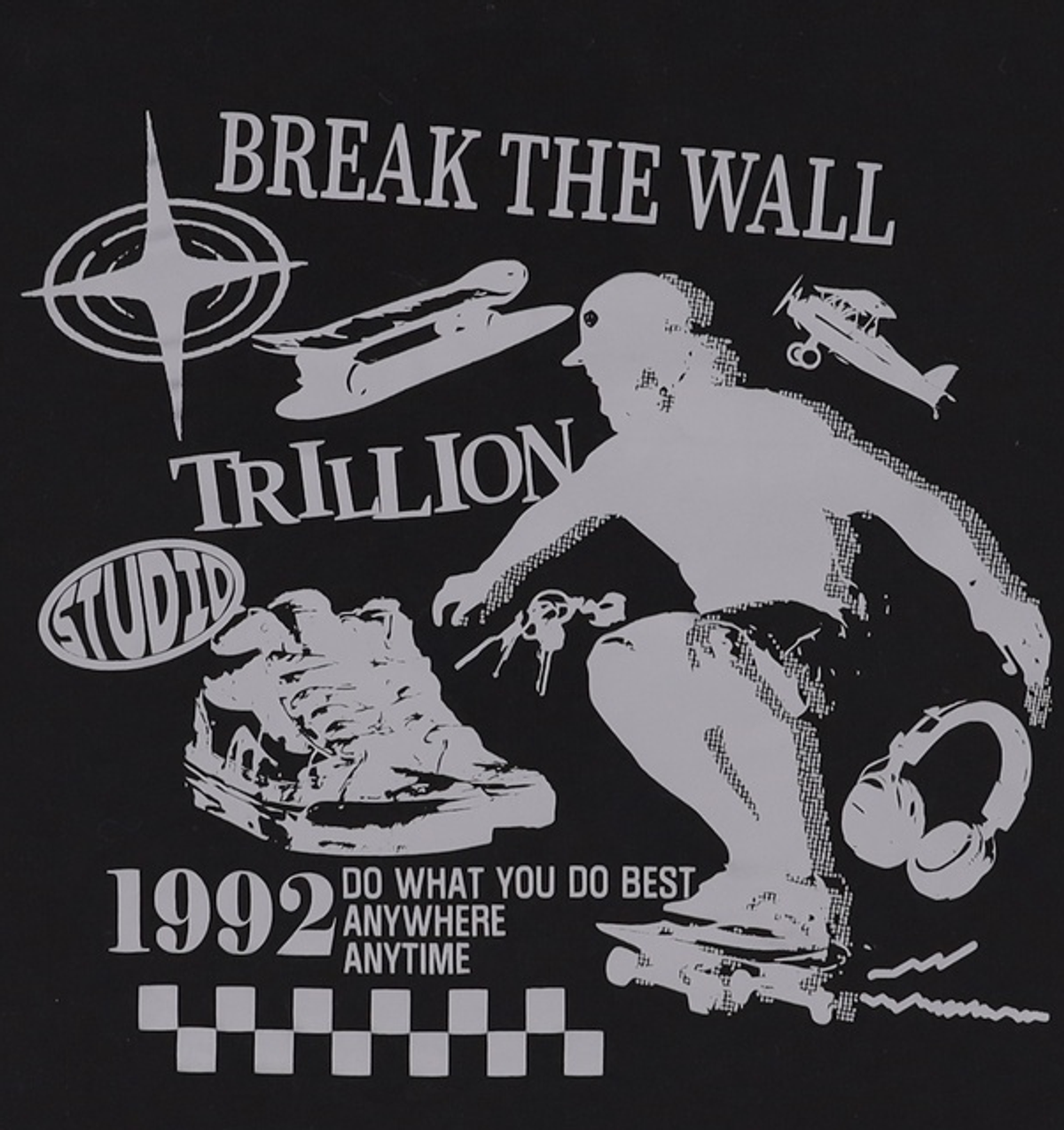 트릴리온(TRILLION) 반소매 티셔츠 M