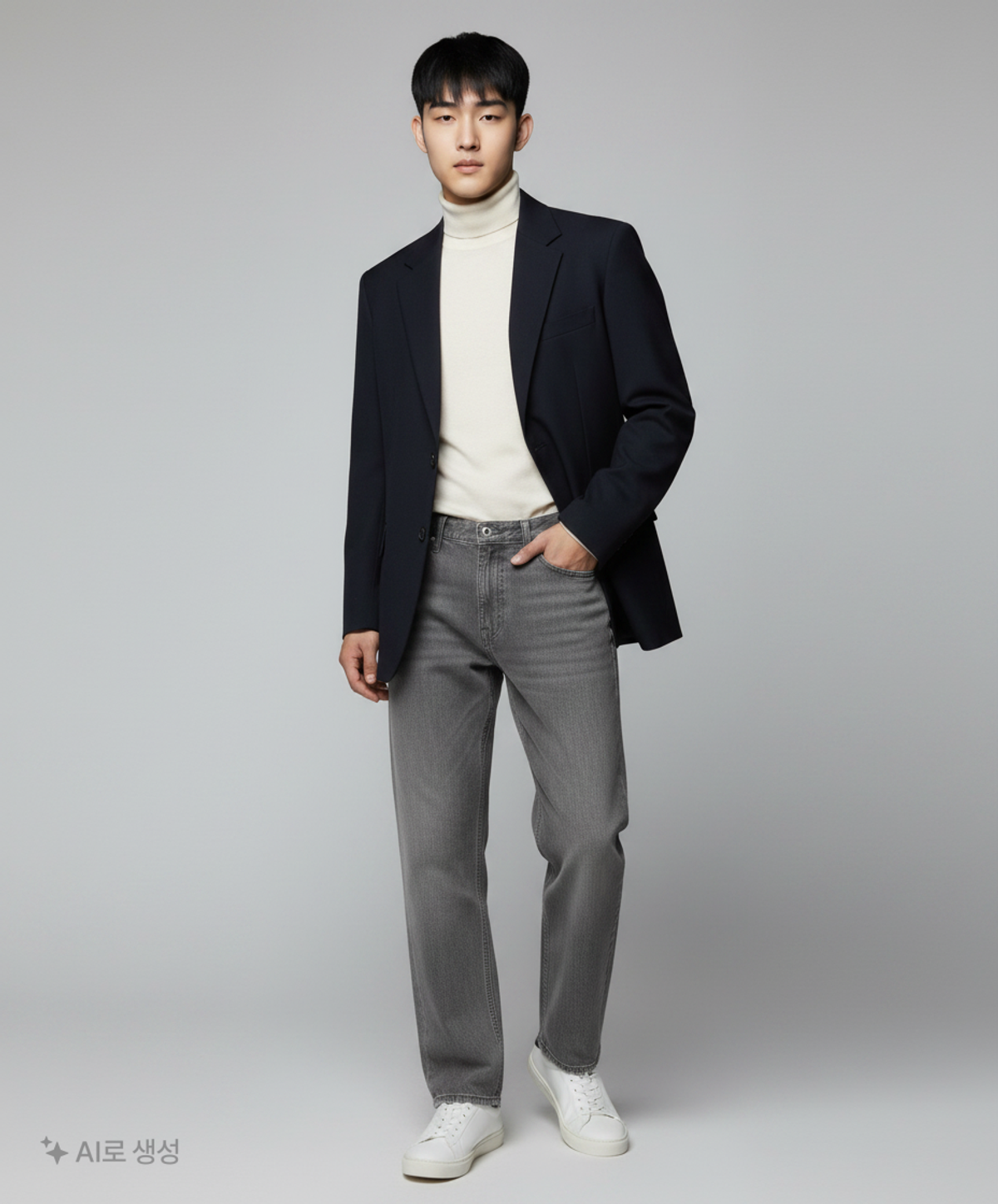 스파오(SPAO) 청/데님 팬츠 90