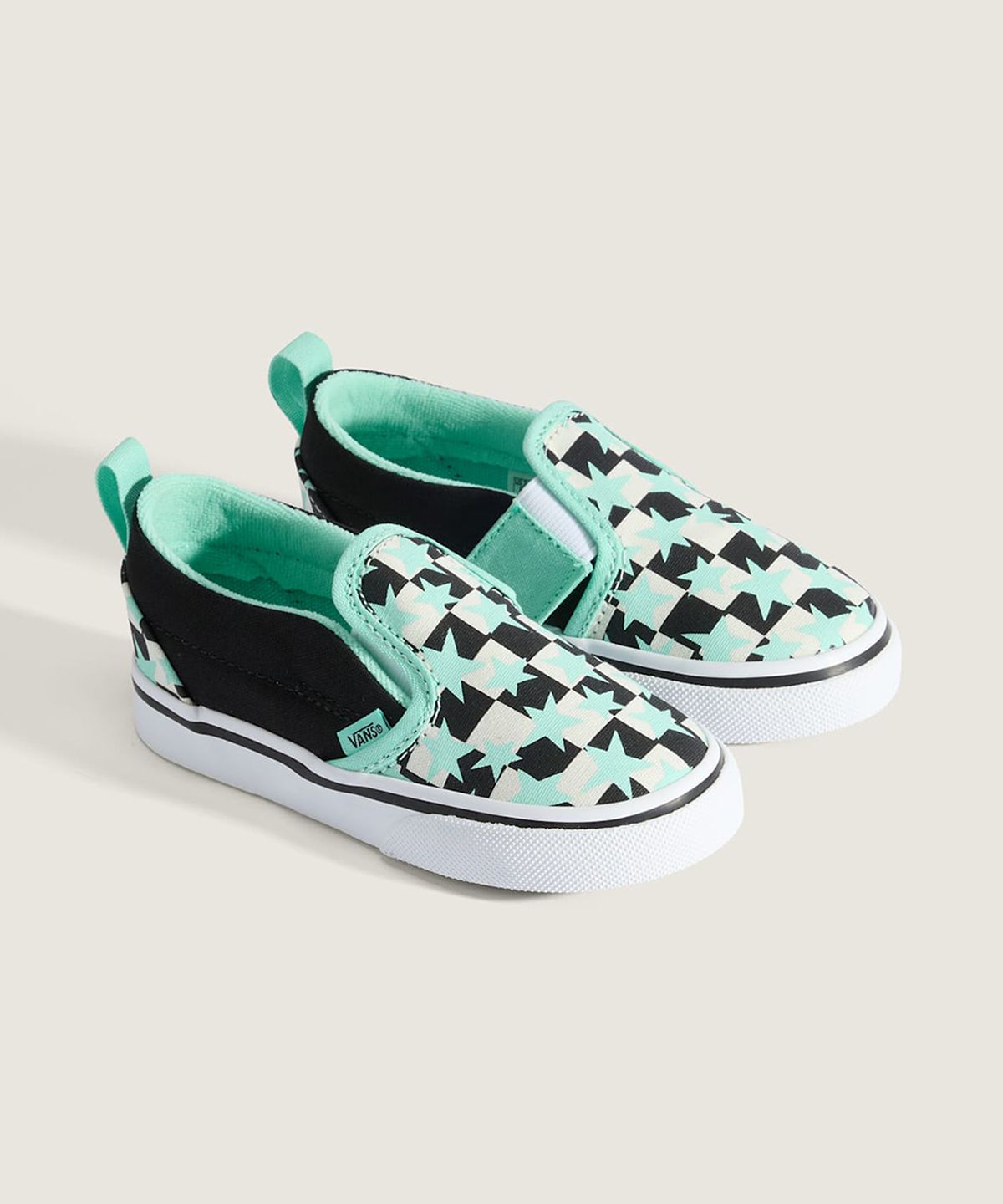 반스 키즈(VANS KIDS) 슬립온 V 토들러 - 스카이 / VN000Z9XGRQ1