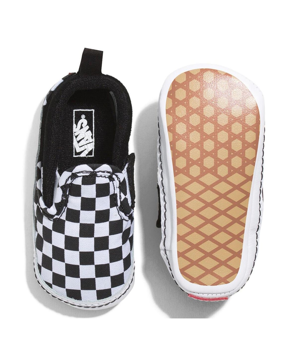 반스 키즈(VANS KIDS) 슬립온 V 크립 토들러 - 블랙 / VN0A2XSLFB71