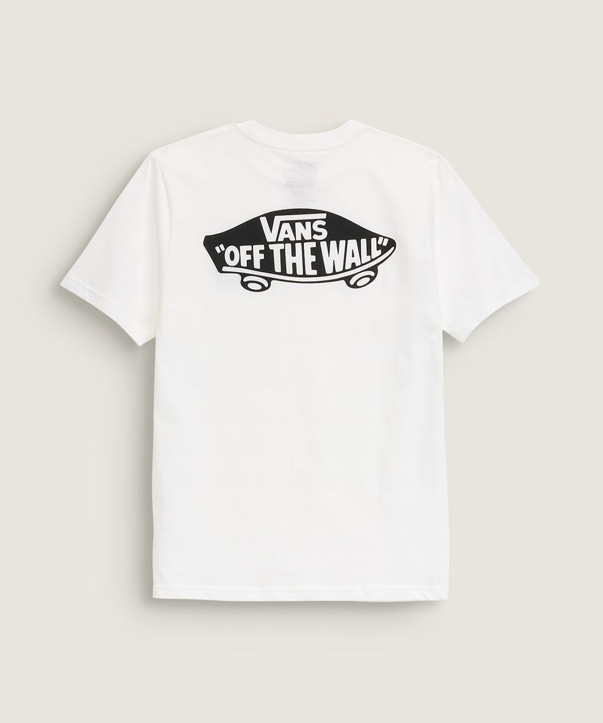 반스 키즈(VANS KIDS) 보이 더블 스탠다드 반소매 티셔츠 키즈 - 화이트 / VN000T30WHT1
