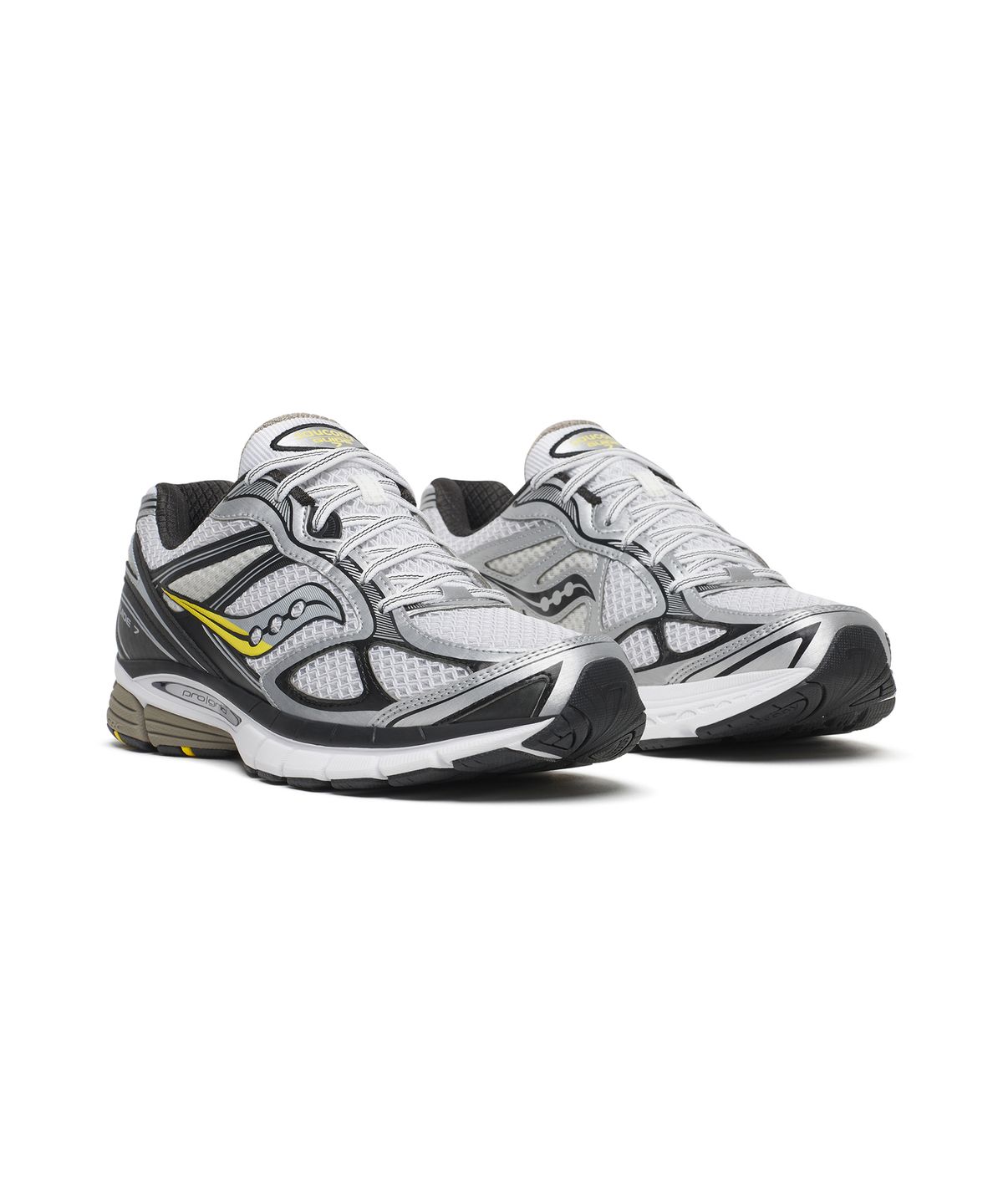 써코니(SAUCONY) (공용) 프로그리드 가이드 7 - 화이트:실버 / S101493-1010