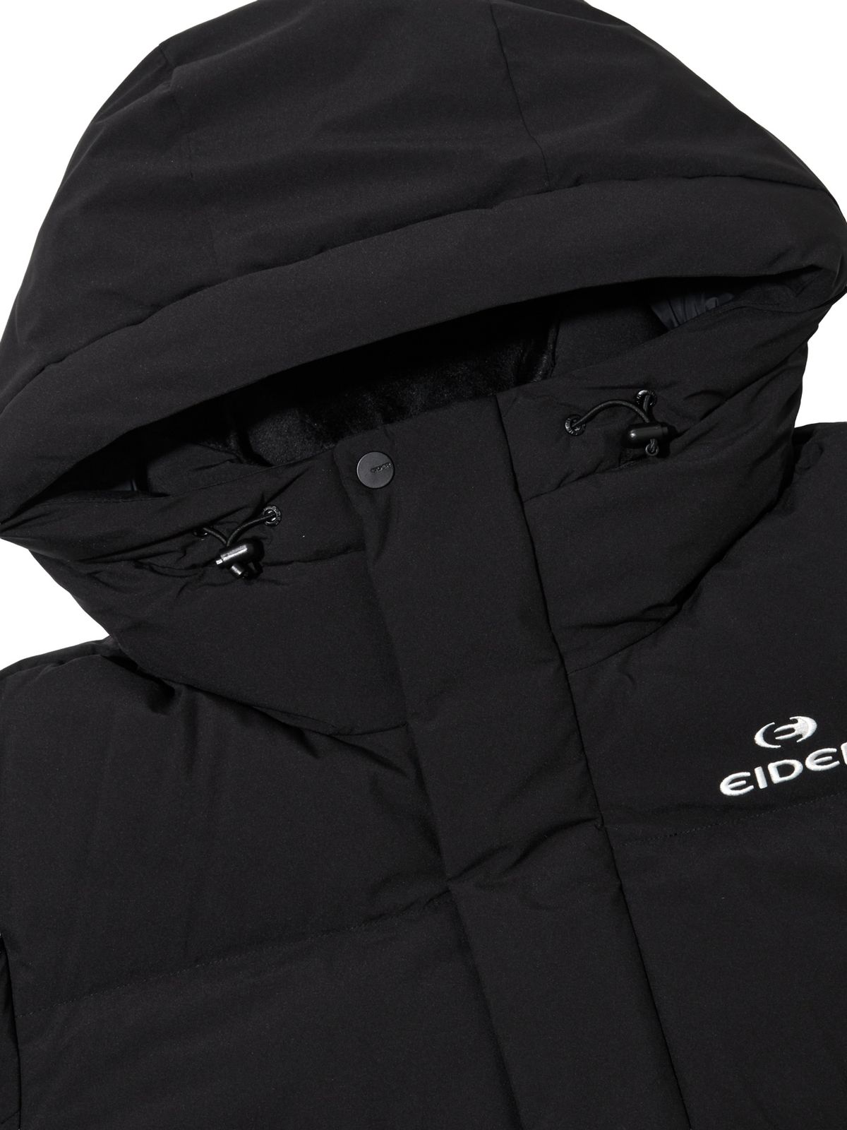 아이더(EIDER) POP UNI 벤치 다운 자켓_Black