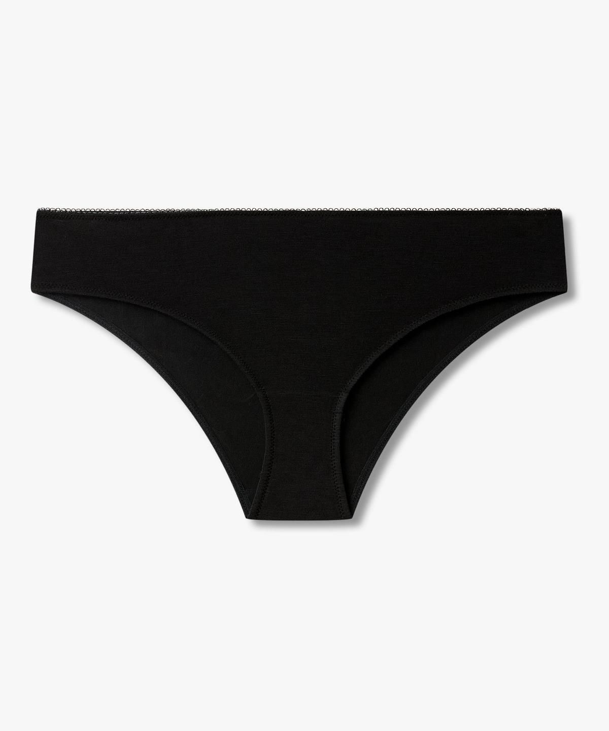 엠포리오 아르마니 언더웨어(EMPORIO ARMANI UNDERWEAR) 여성 레이스 트림 브리프_블랙 0826311529