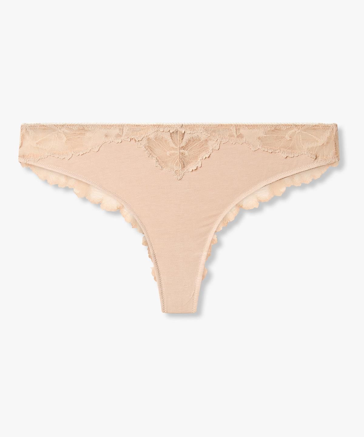엠포리오 아르마니 언더웨어(EMPORIO ARMANI UNDERWEAR) 여성 플로럴 레이스 브리프_내추럴 0826311528