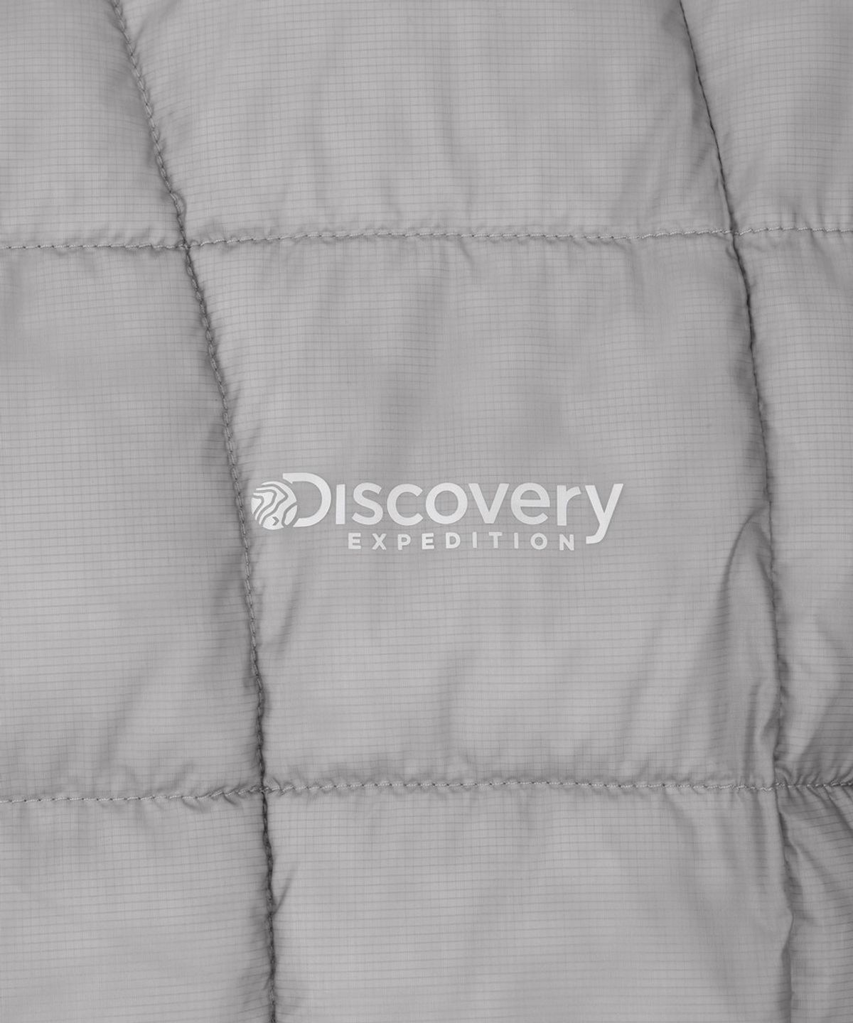 디스커버리 익스페디션(DISCOVERY EXPEDITION) 남성 올버트 후드 경량 패딩자켓 (GREY)